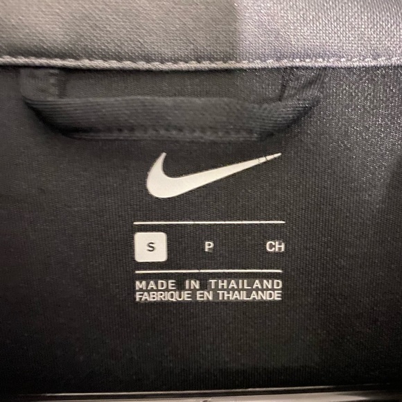 Nike Black and Grey Athletic Zip Up Size Small - Picture 4 of 5